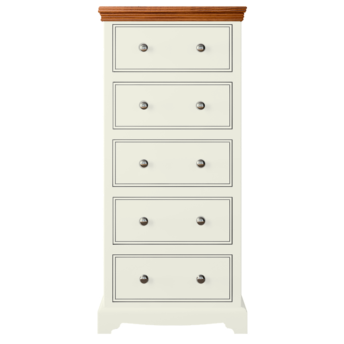 Inspiration Painted 5 Drawer Wellington Chest