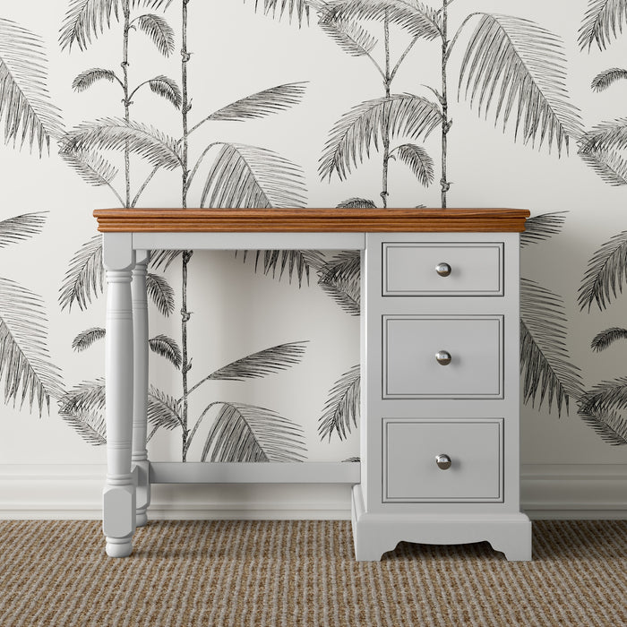Inspiration Painted Double Ped Dressing Table