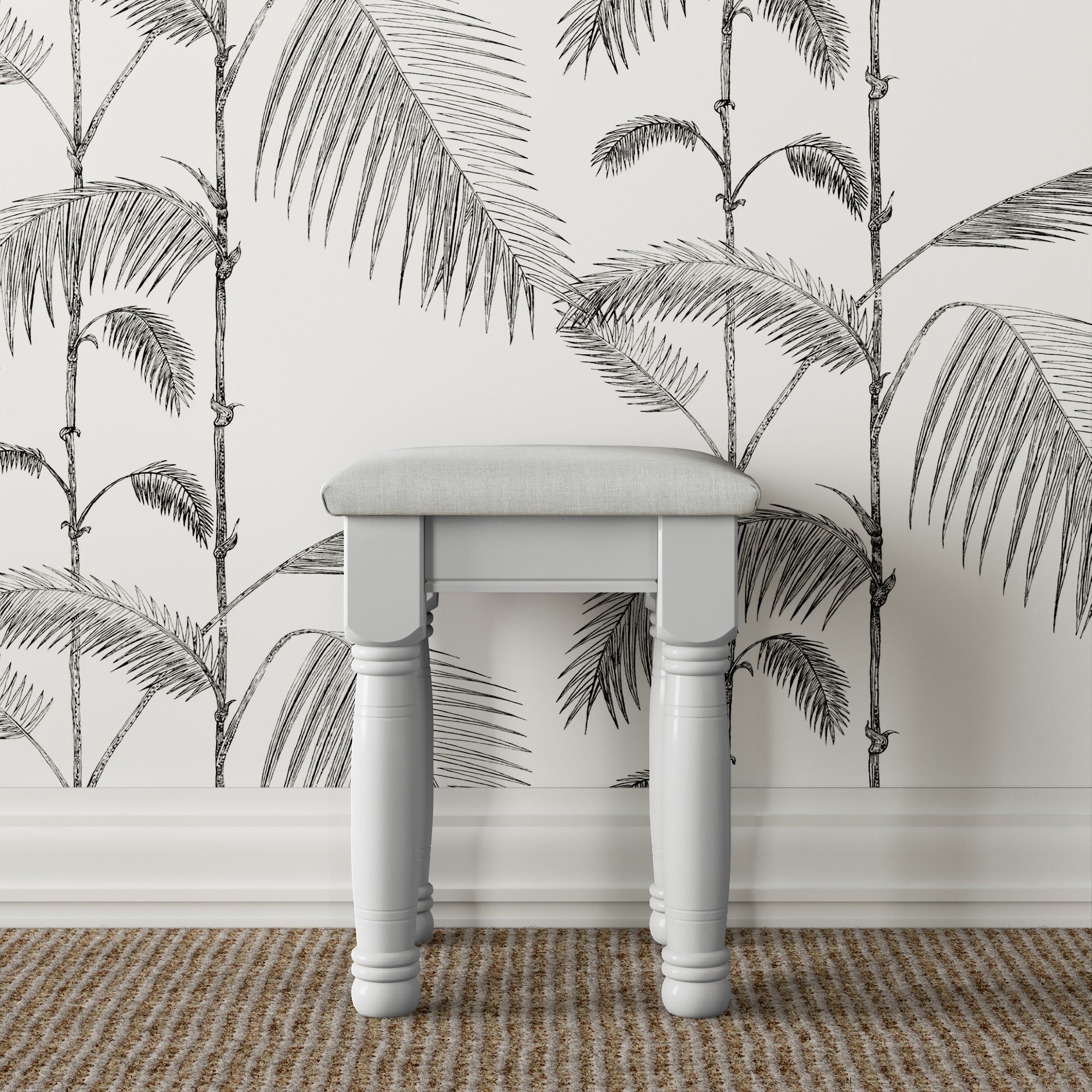 Inspiration Painted Bedroom Stool