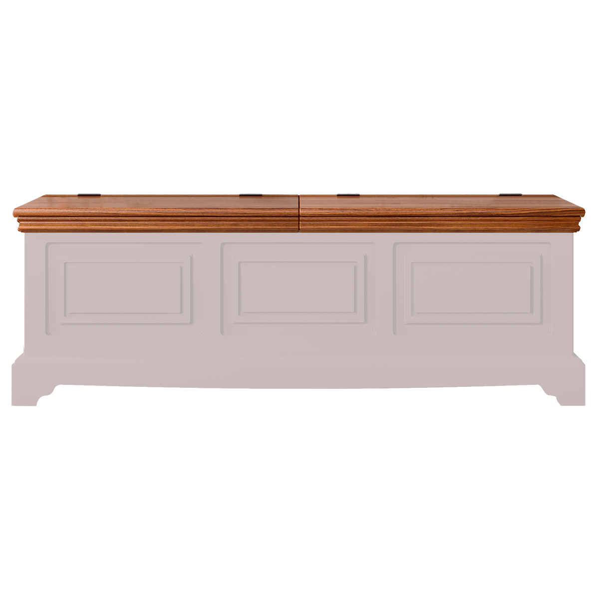 Inspiration Painted End Of Bed Blanket Box