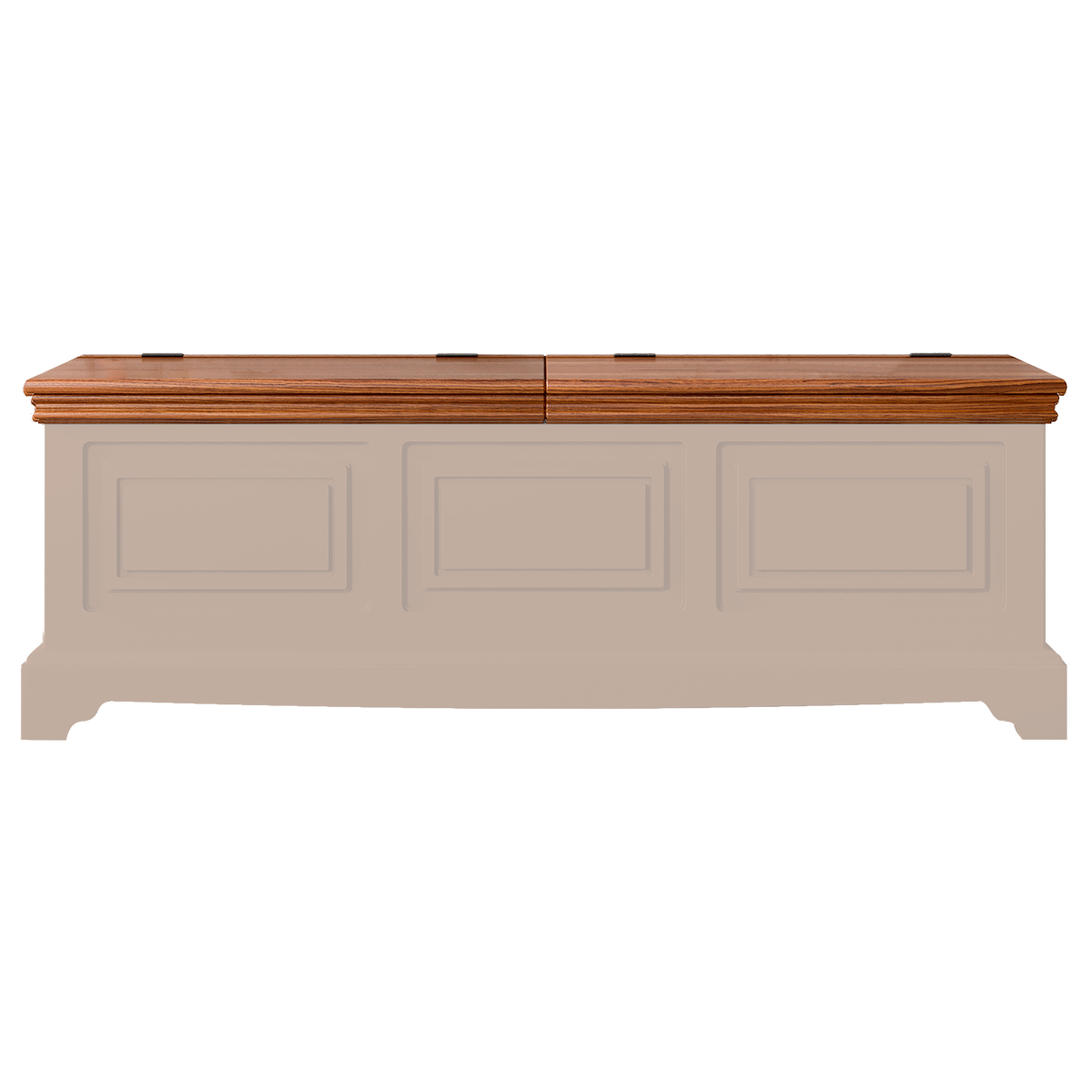 Inspiration Painted End Of Bed Blanket Box