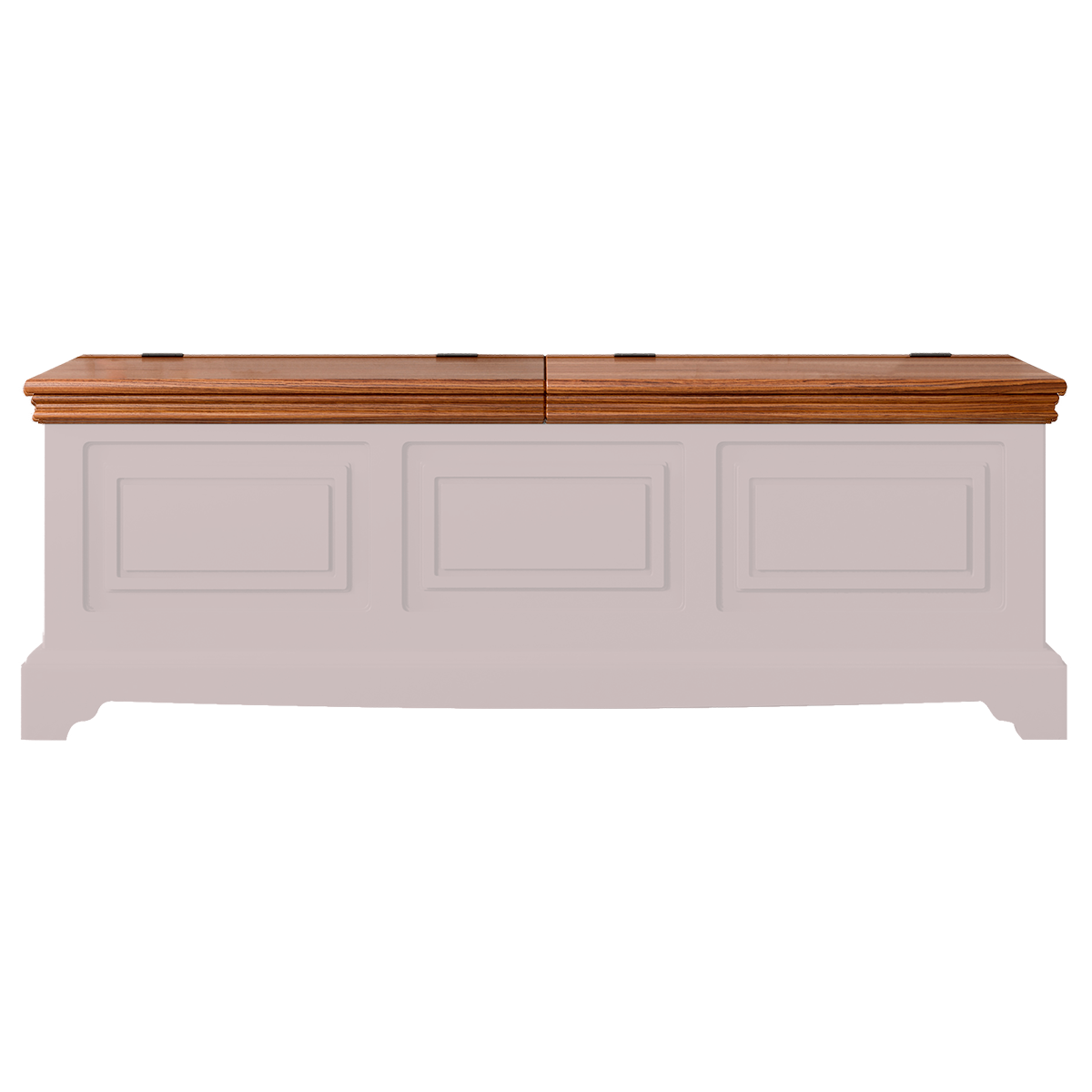 Inspiration Painted End Of Bed Blanket Box