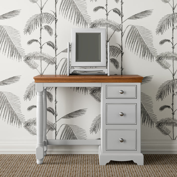 Inspiration Painted Double Ped Dressing Table
