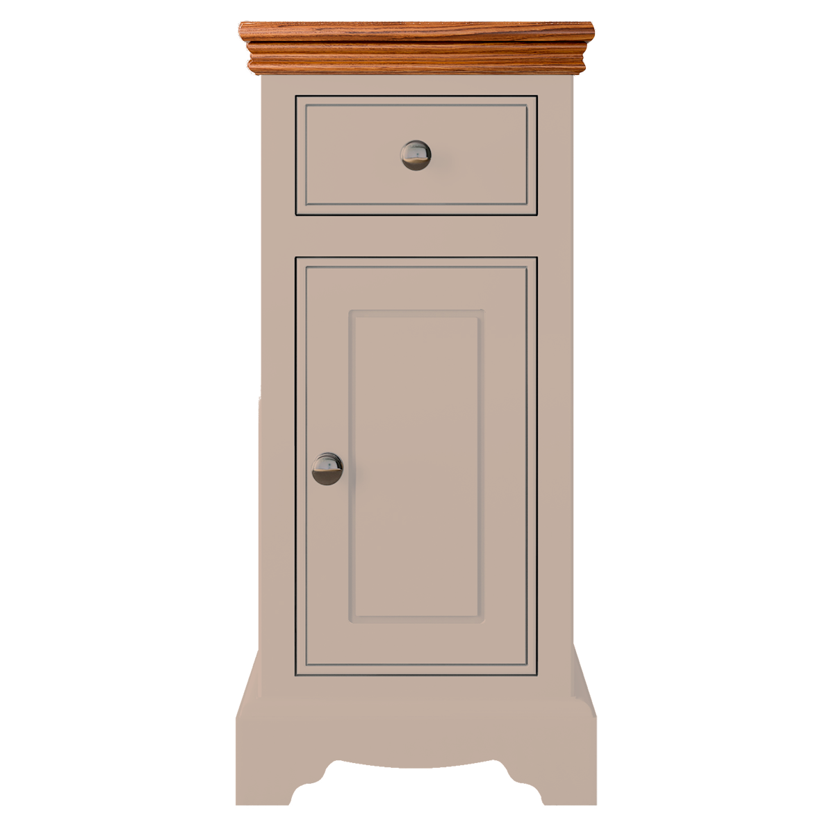 Inspiration Narrow 1 Door/Drawer Bedside