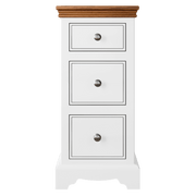 Inspiration Narrow 3 Drawer Bedside