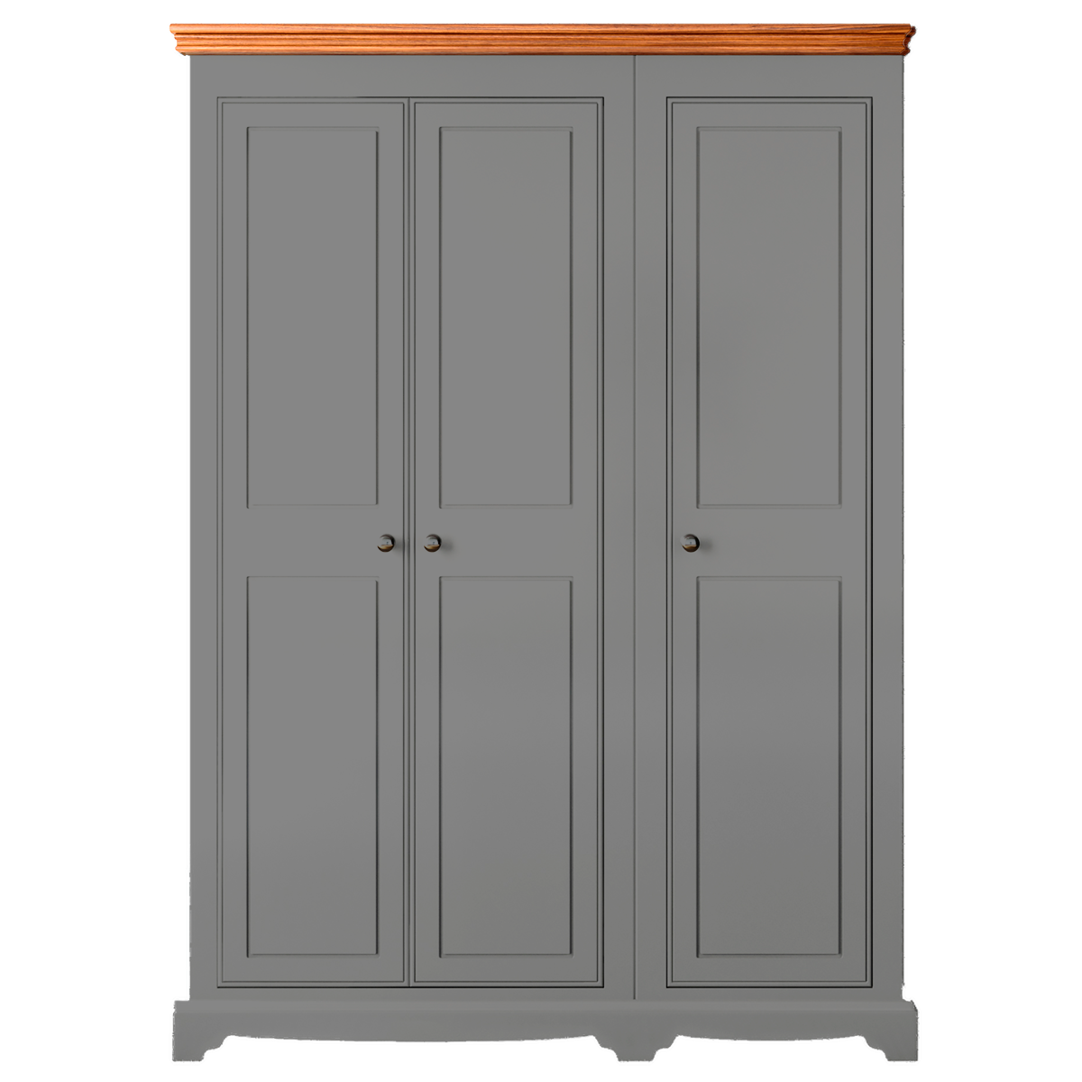 Inspiration Painted Small Triple All Hanging Wardrobe