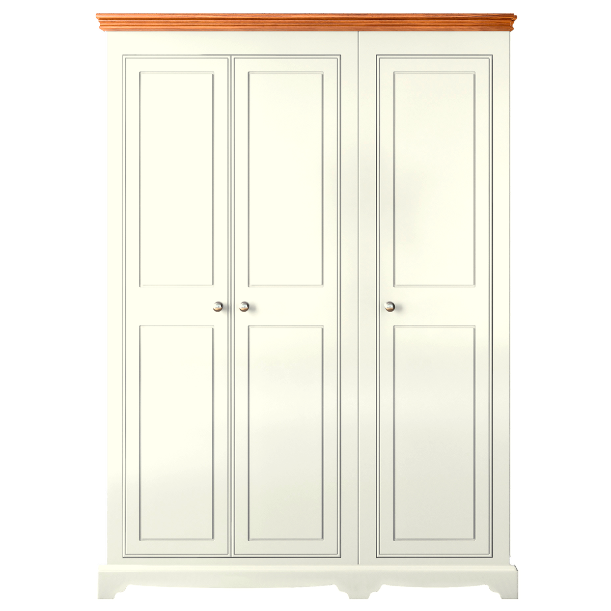 Inspiration Painted Small Triple All Hanging Wardrobe