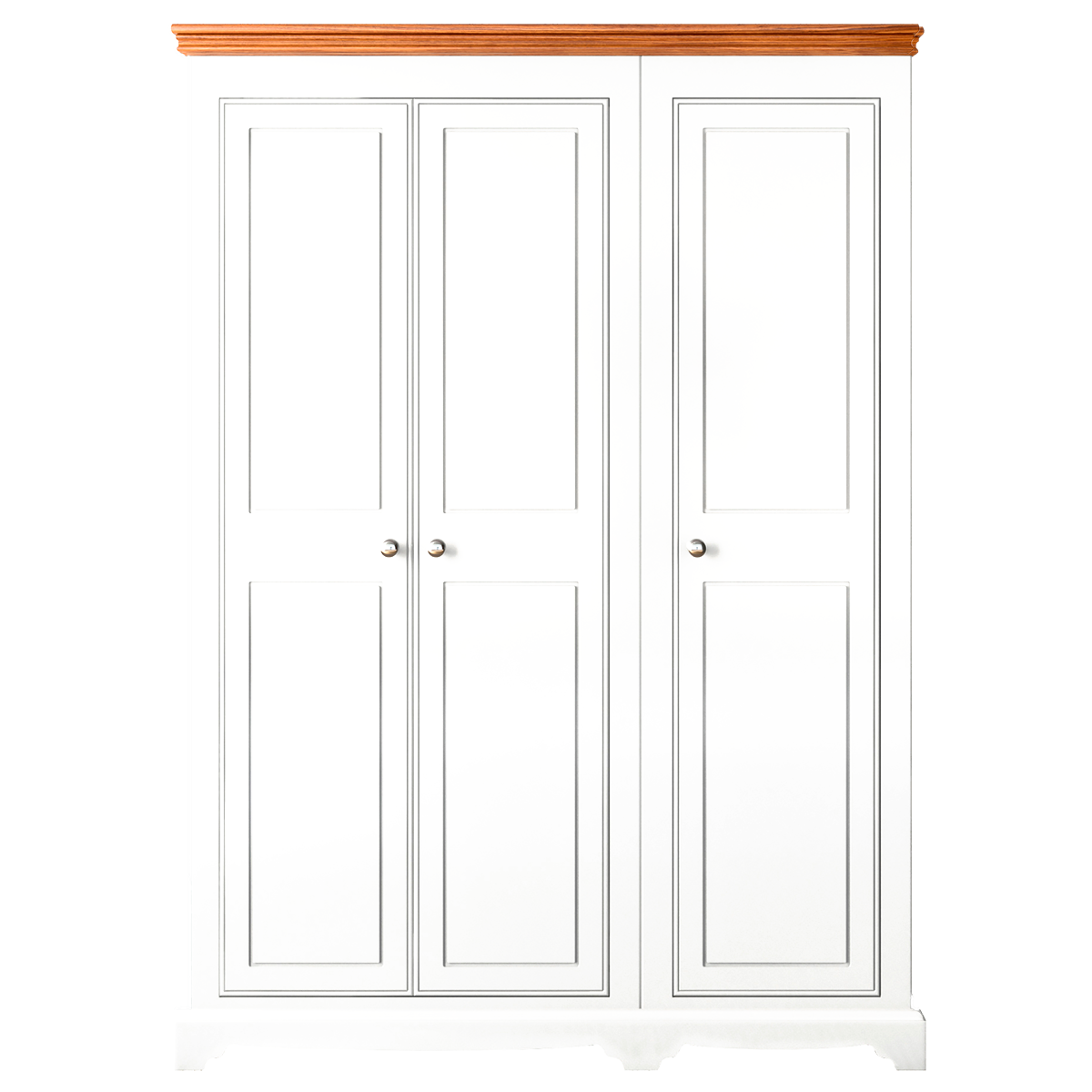 Inspiration Painted Small Triple All Hanging Wardrobe