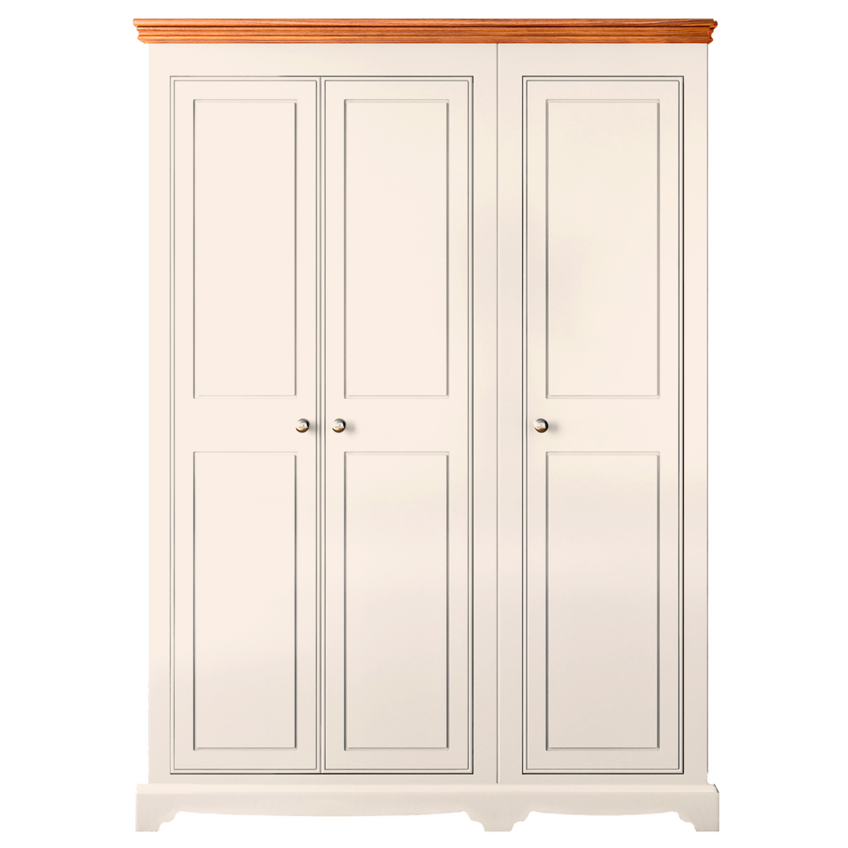 Inspiration Painted Small Triple All Hanging Wardrobe