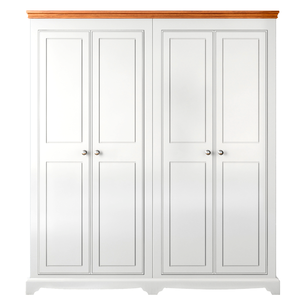 Inspiration Painted 4 Door Wardrobe