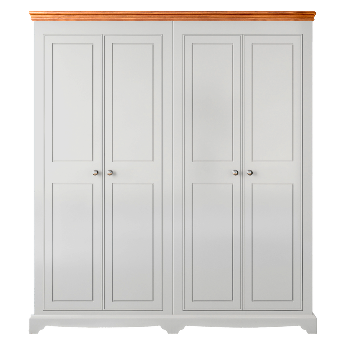 Inspiration Painted 4 Door Wardrobe