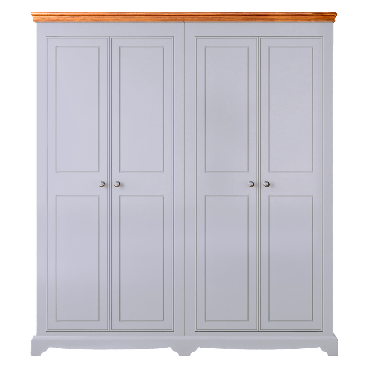 Inspiration Painted 4 Door Wardrobe