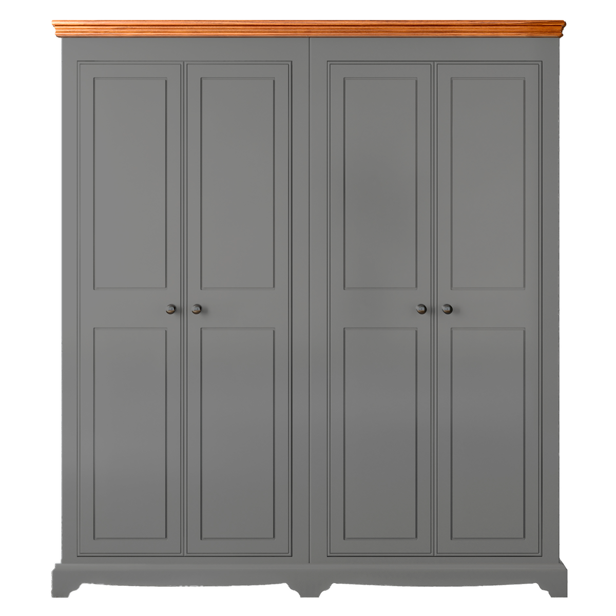 Inspiration Painted 4 Door Wardrobe