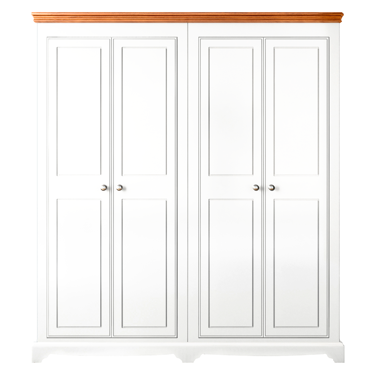 Inspiration Painted 4 Door Wardrobe