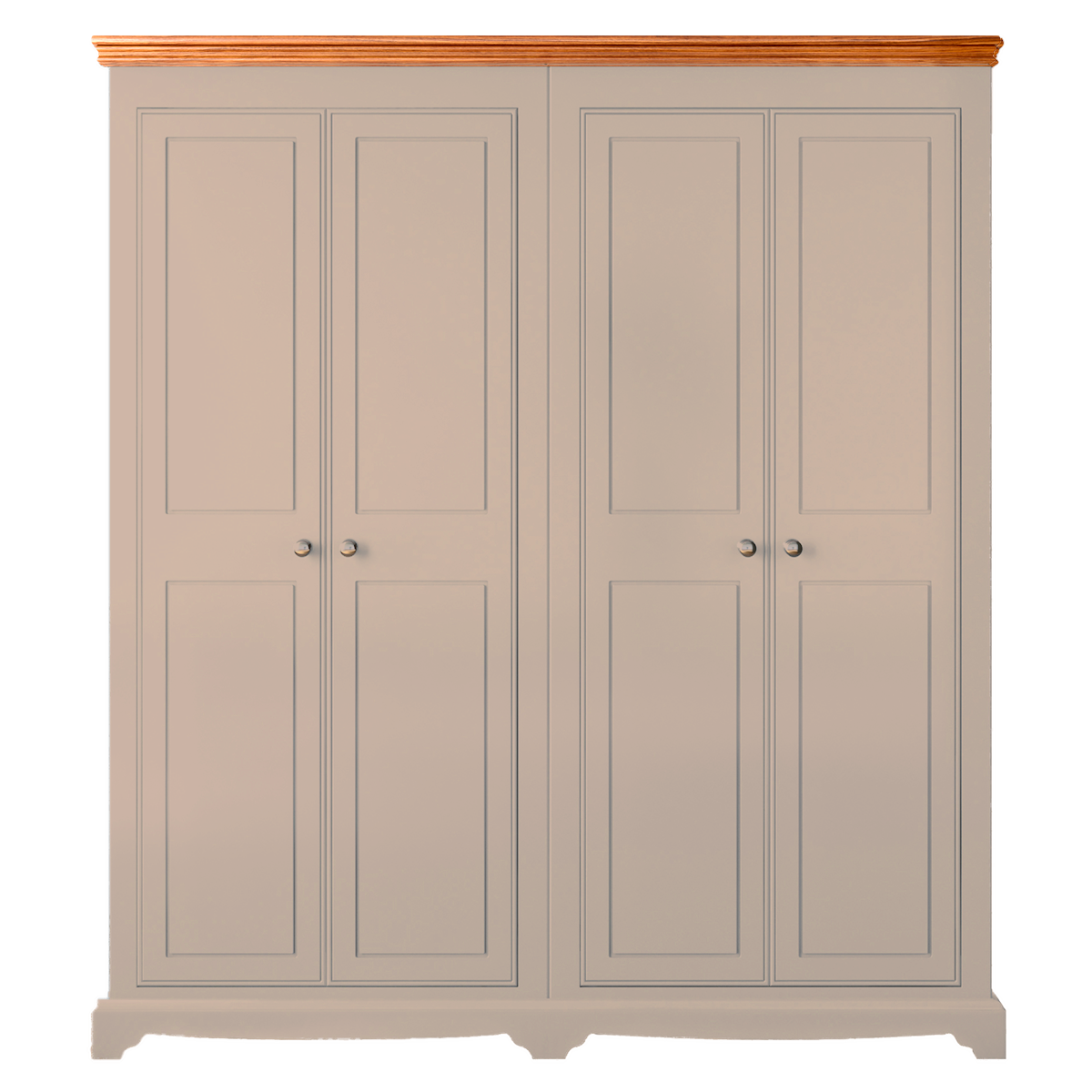 Inspiration Painted 4 Door Wardrobe