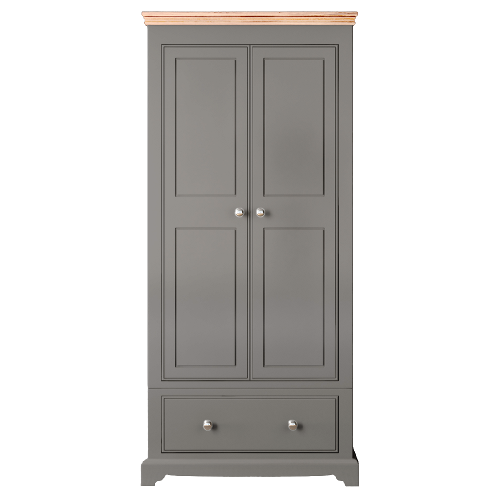Inspiration Painted 2 Door/1 Drawer Wardrobe