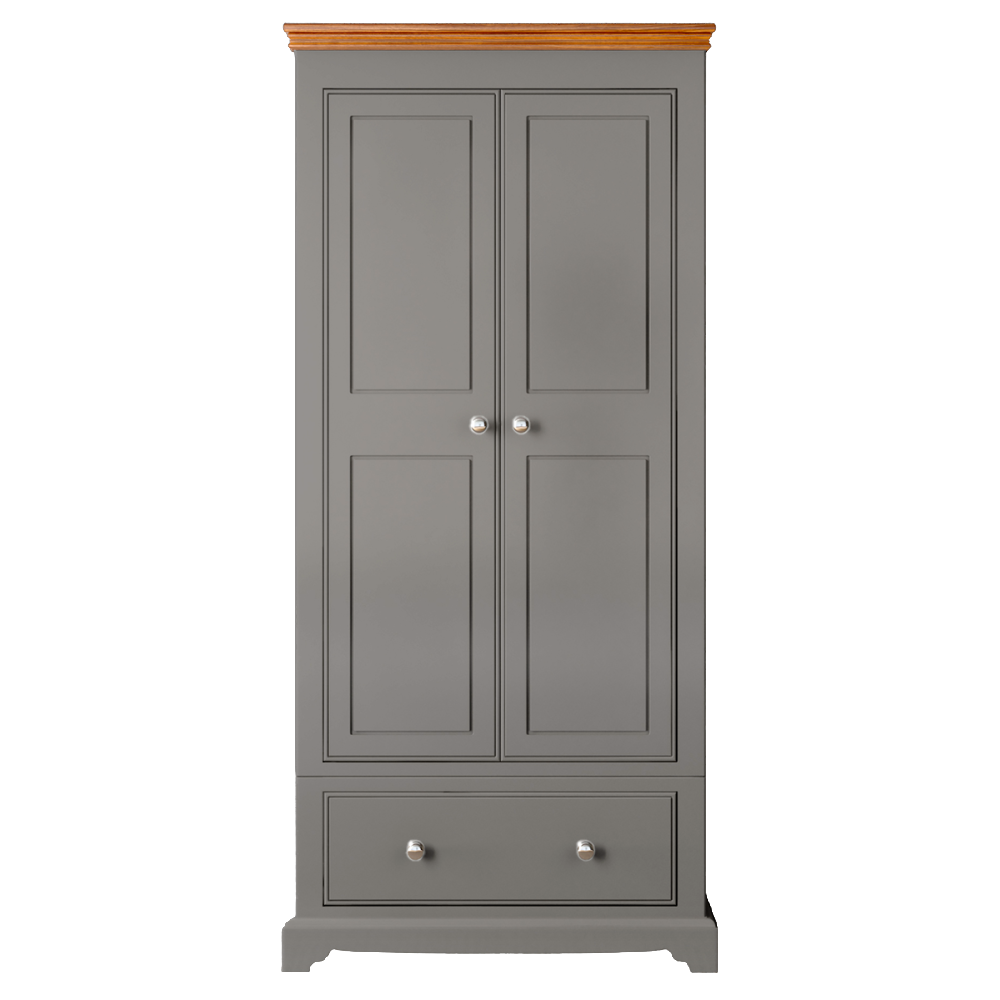 Inspiration Painted 2 Door/1 Drawer Wardrobe