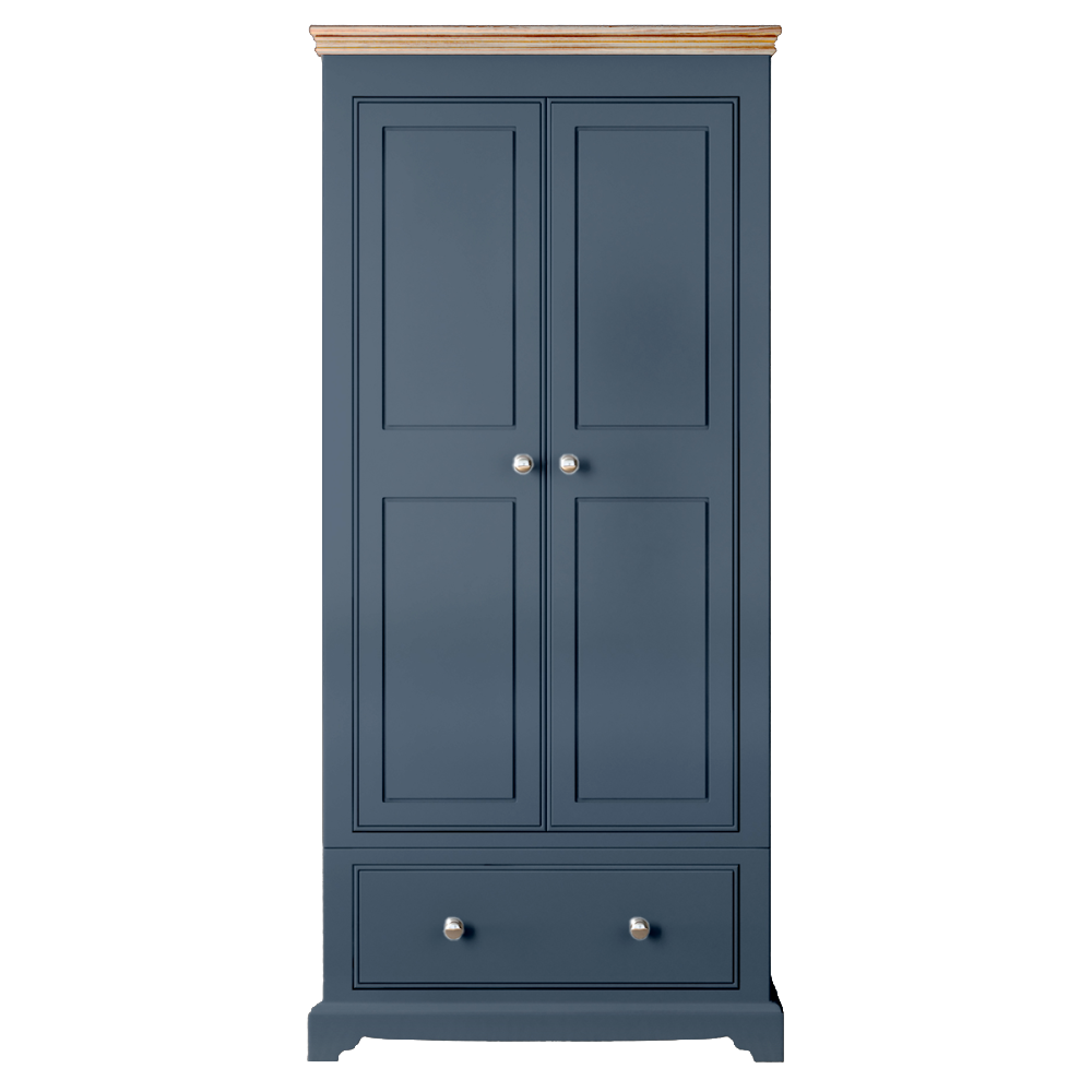 Inspiration Painted 2 Door/1 Drawer Wardrobe