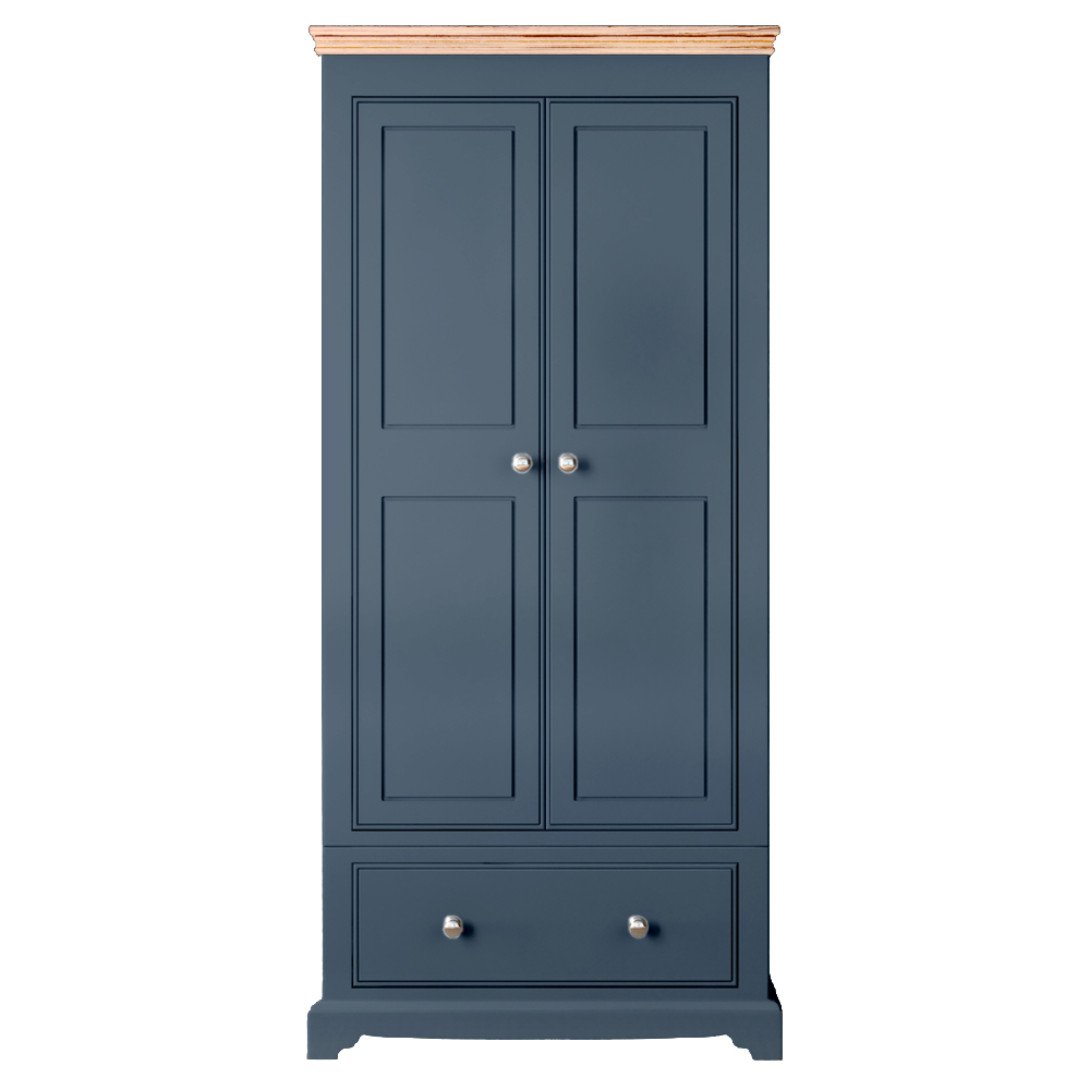 Inspiration Painted 2 Door/1 Drawer Wardrobe