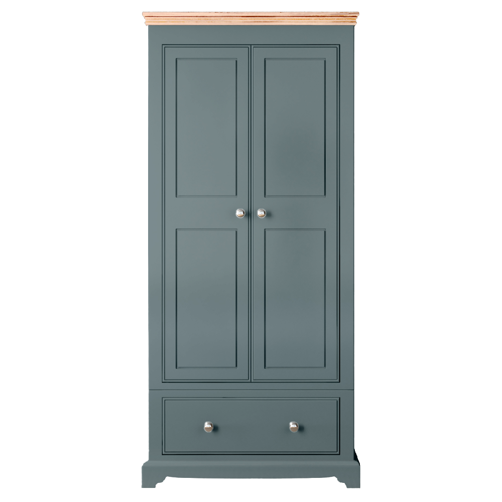 Inspiration Painted 2 Door/1 Drawer Wardrobe
