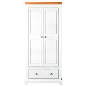Inspiration Painted 2 Door/1 Drawer Wardrobe