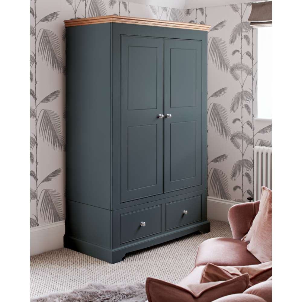 Inspiration Painted 2 Door/2 Drawer Wardrobe