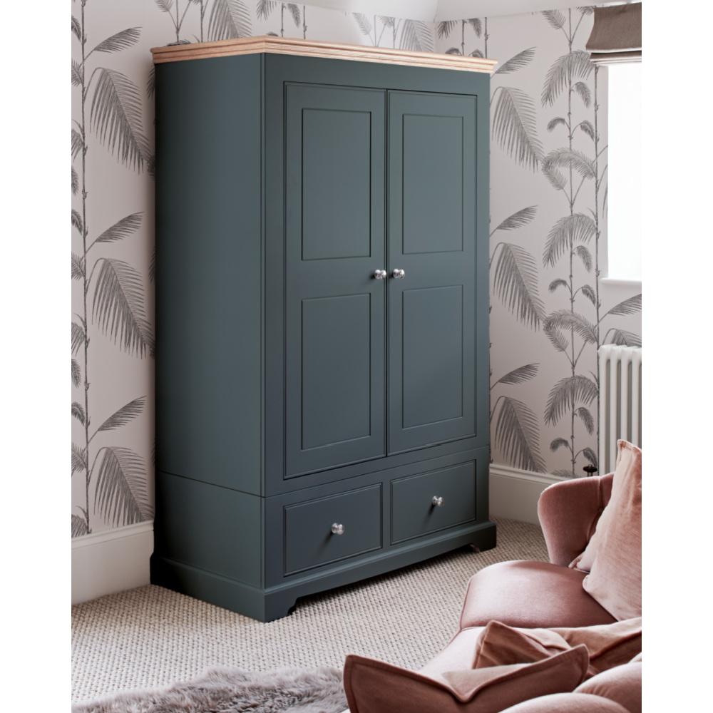 Inspiration Painted 2 Door/2 Drawer Wardrobe