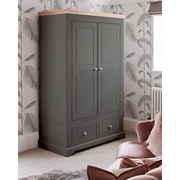Inspiration Painted 2 Door/2 Drawer Wardrobe
