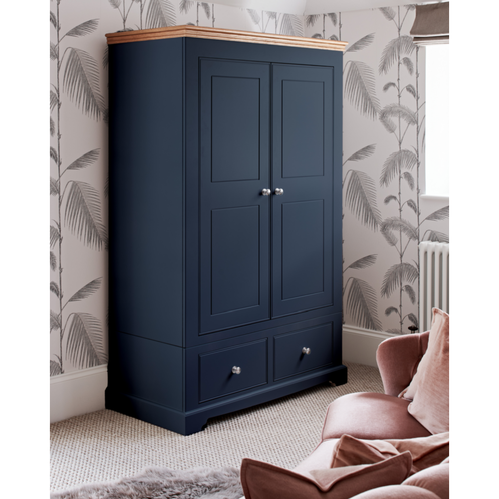 Inspiration Painted 2 Door/2 Drawer Wardrobe