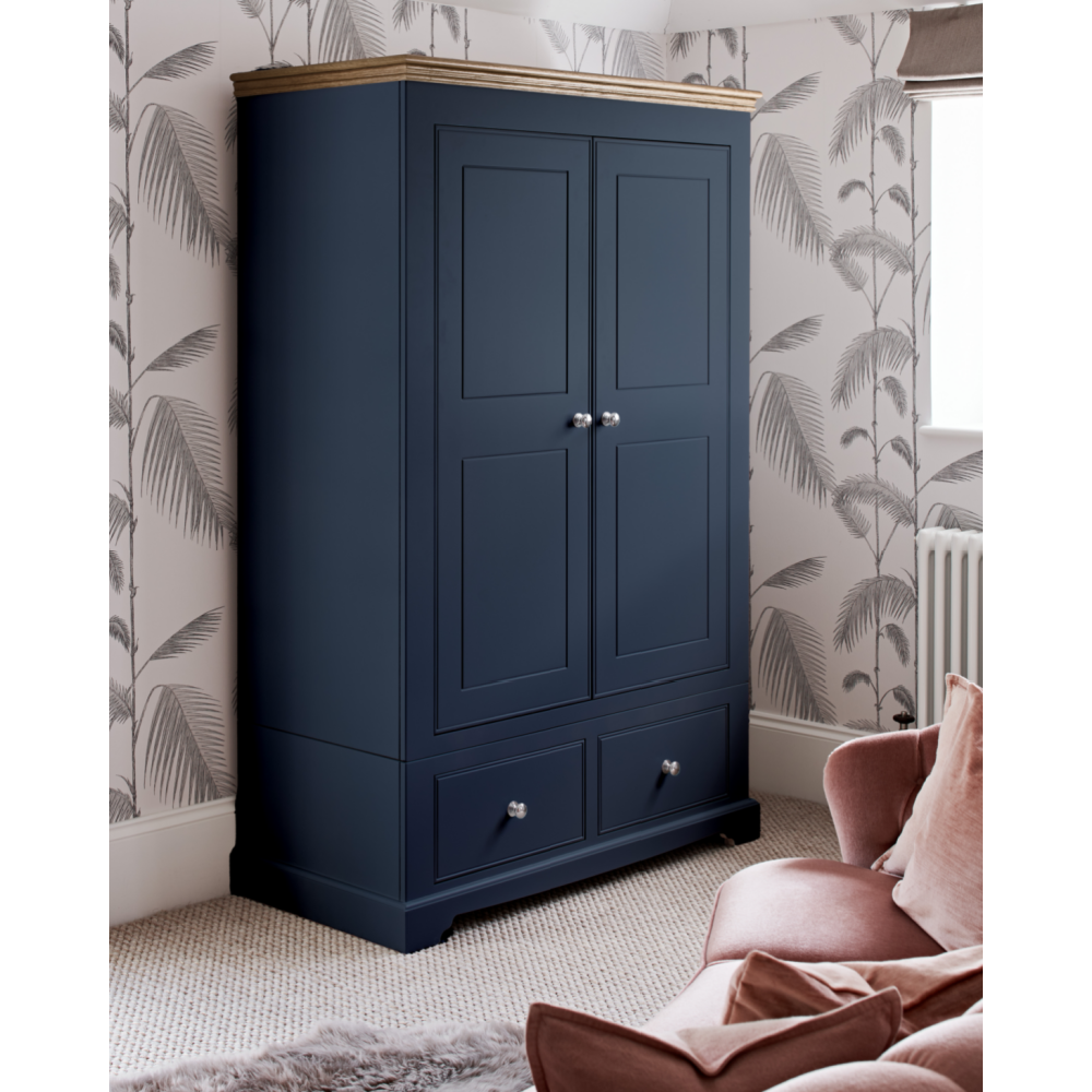 Inspiration Painted 2 Door/2 Drawer Wardrobe