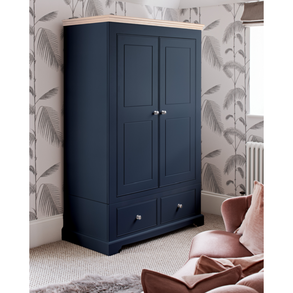 Inspiration Painted 2 Door/2 Drawer Wardrobe