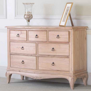 Limoges Low Wide 7 Drawer Chest of Drawers