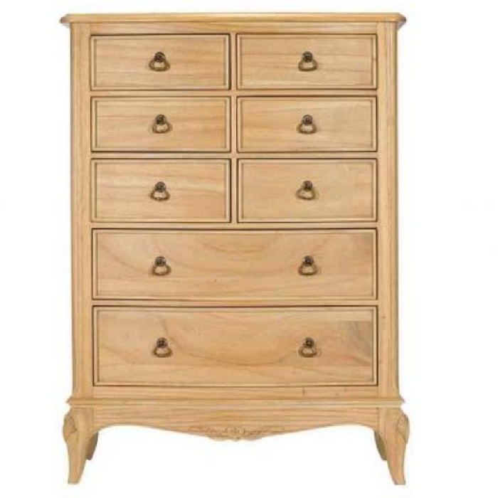 Limoges Tall Wide 8 Drawer Chest of Drawers