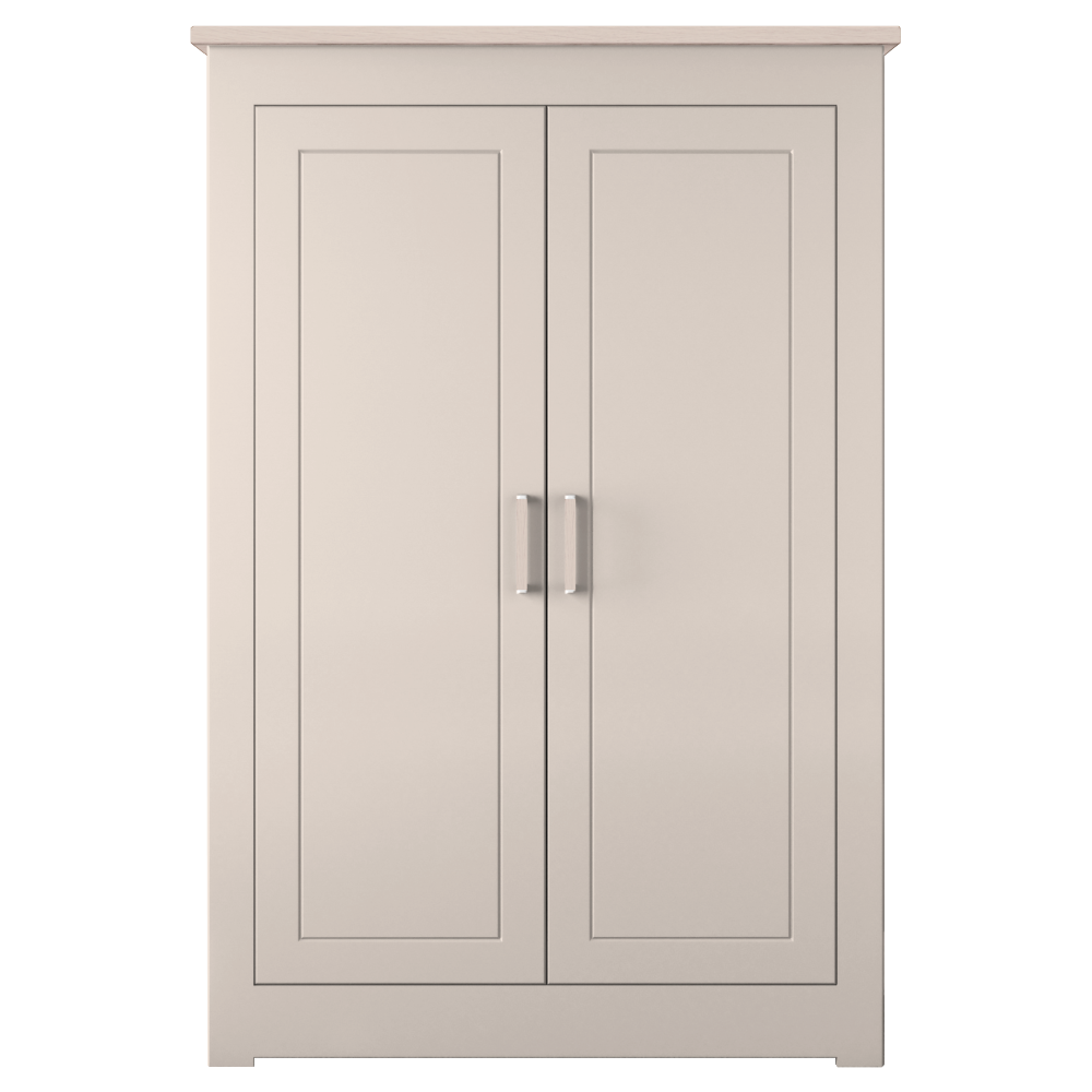 Modo Double 2 door full Hanging Wardrobe