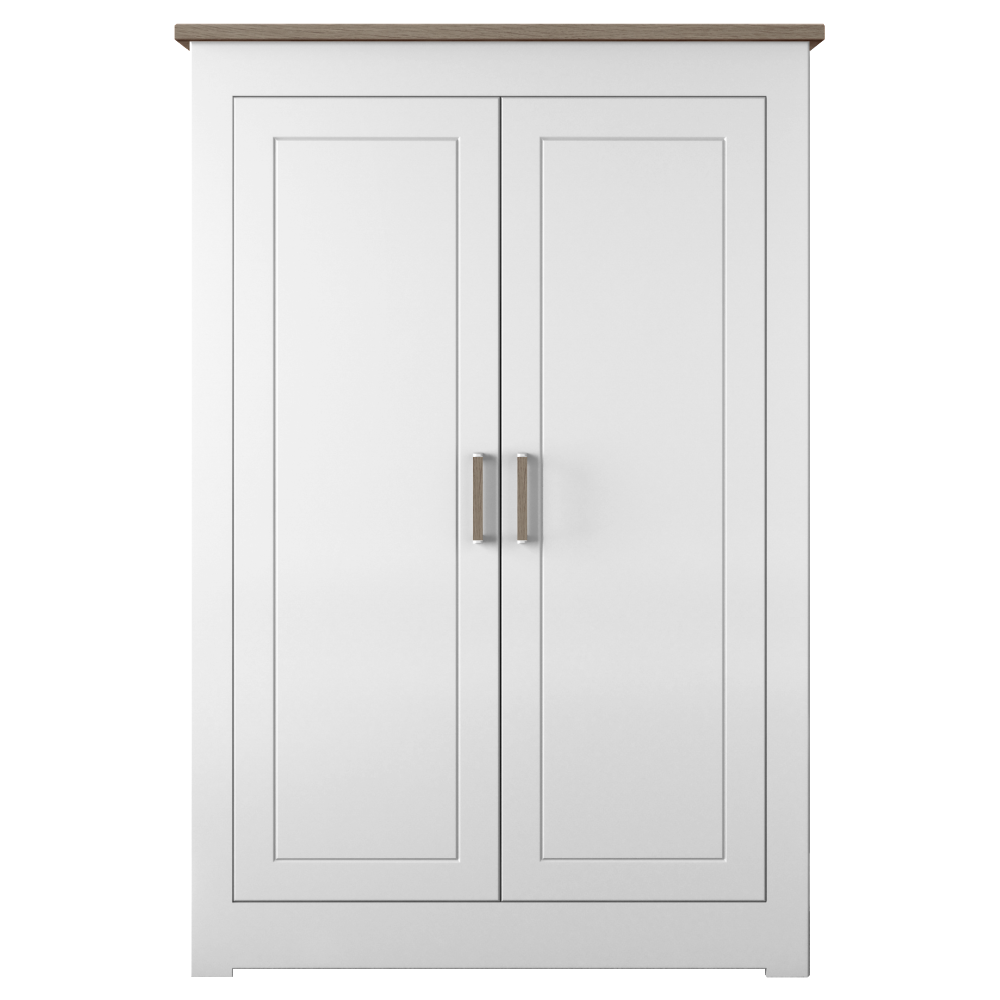Modo Double 2 door full Hanging Wardrobe