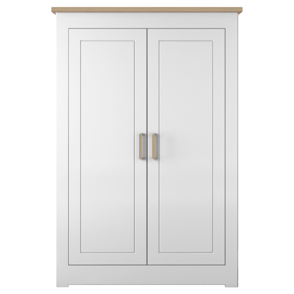 Modo Double 2 door full Hanging Wardrobe