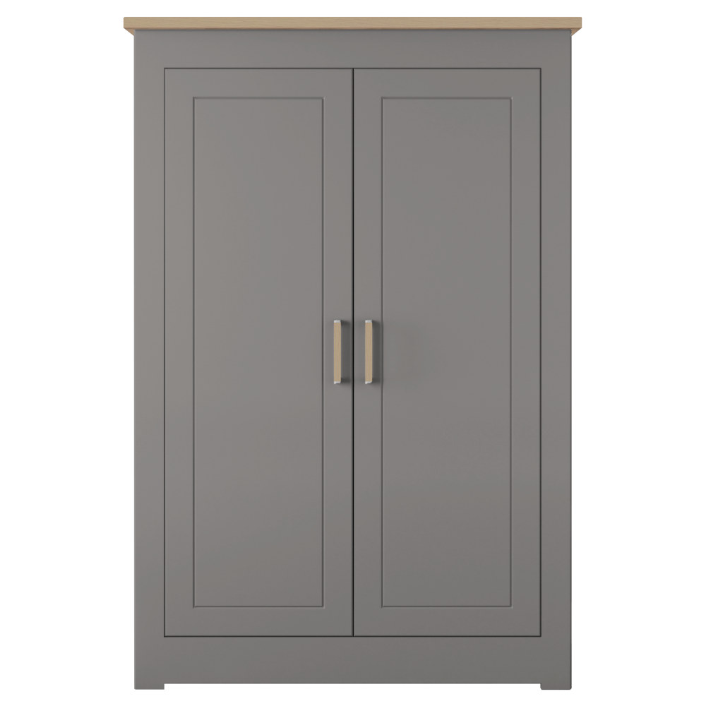 Modo Double 2 door full Hanging Wardrobe