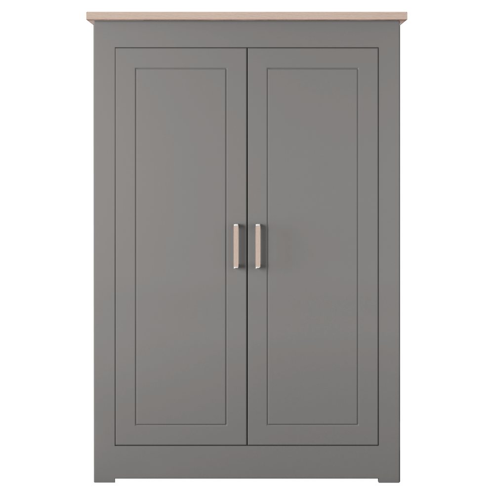 Modo Double 2 door full Hanging Wardrobe