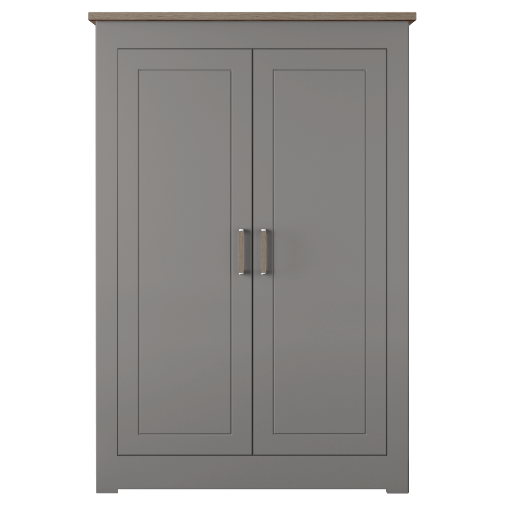 Modo Double 2 door full Hanging Wardrobe