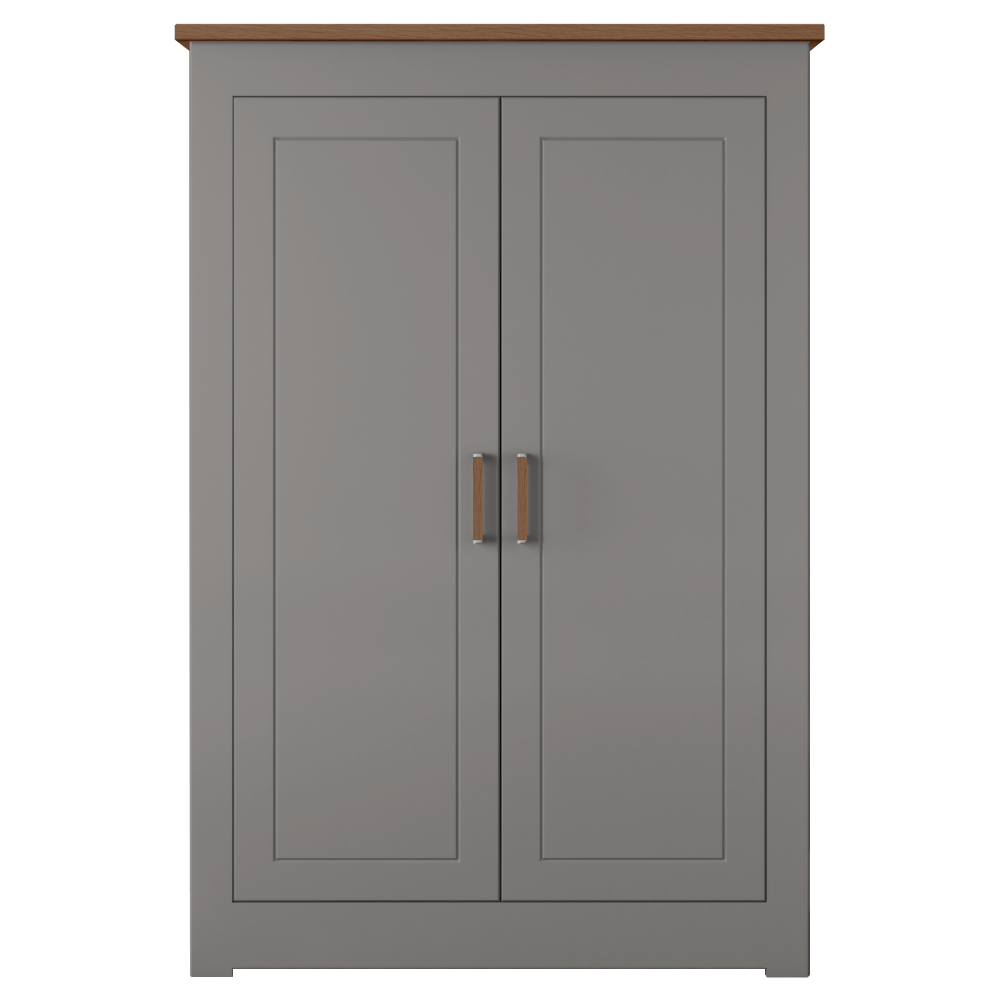 Modo Double 2 door full Hanging Wardrobe