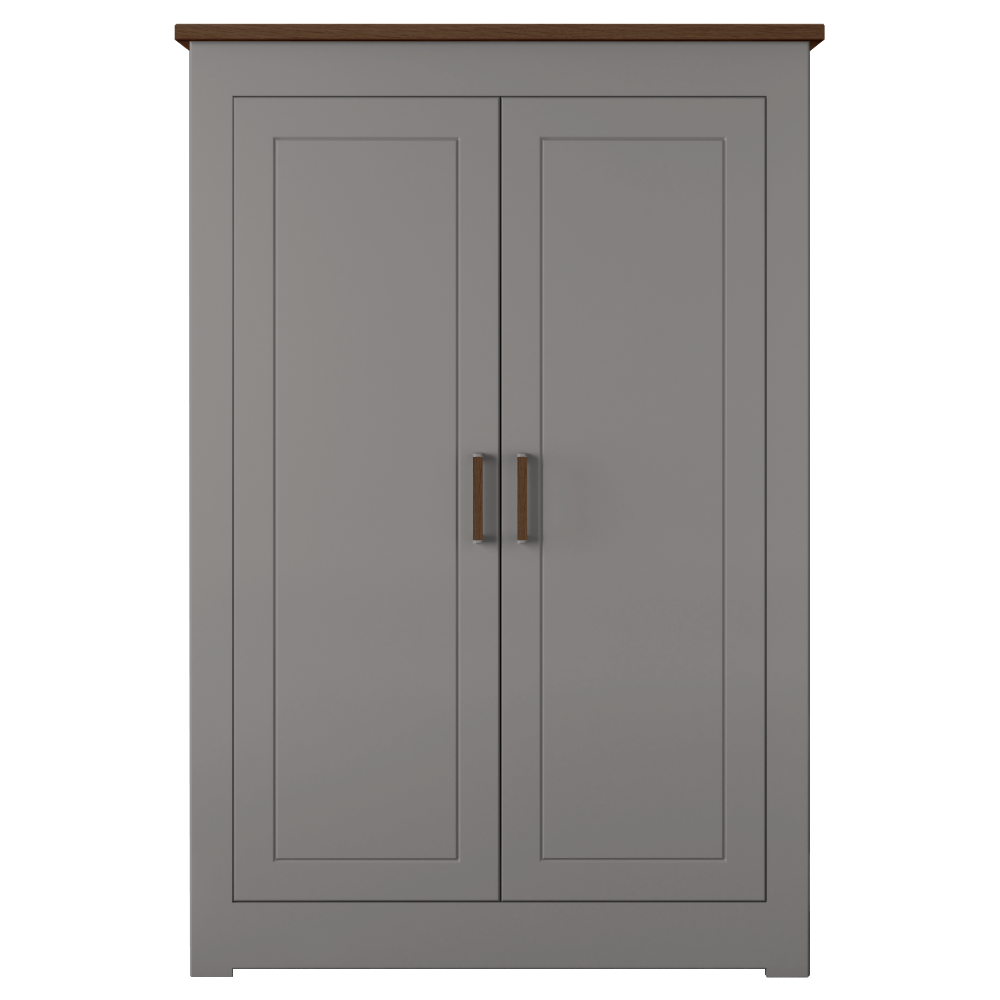 Modo Double 2 door full Hanging Wardrobe