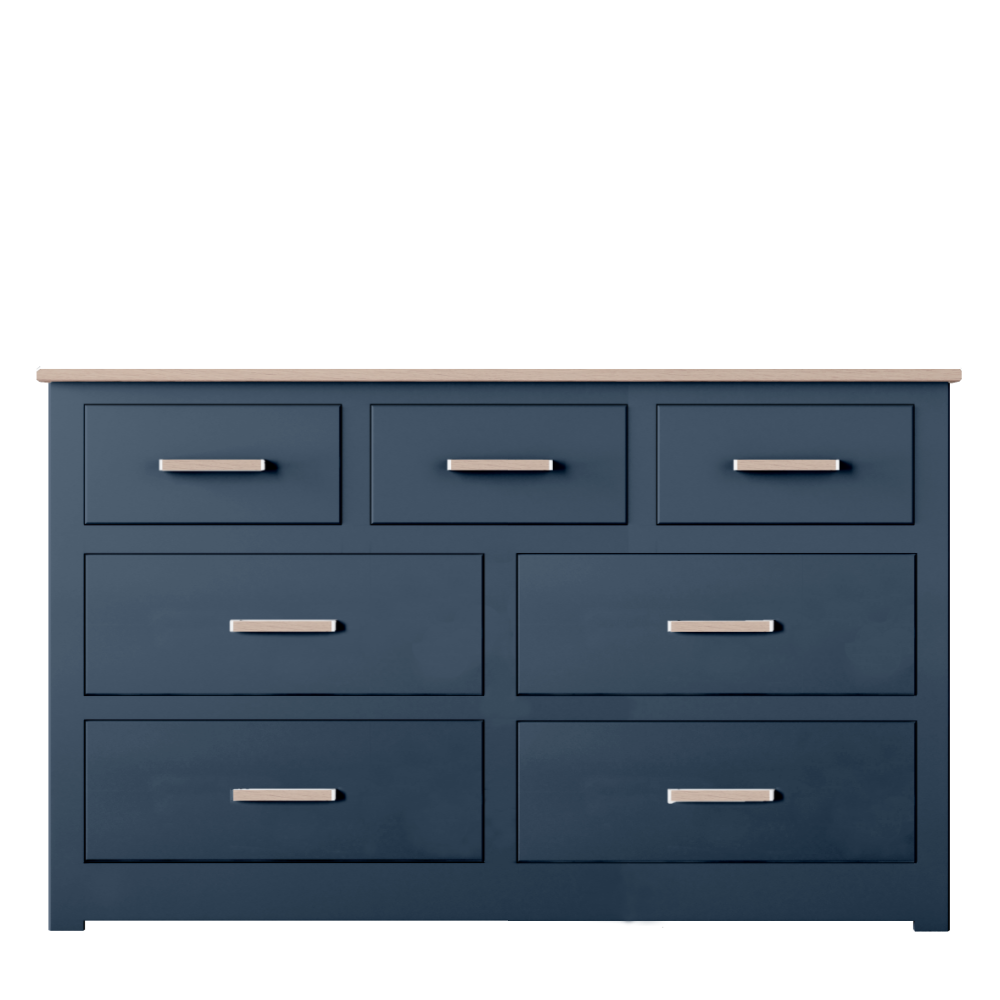 Modo Painted Small 3 Over 4 Chest of Drawers