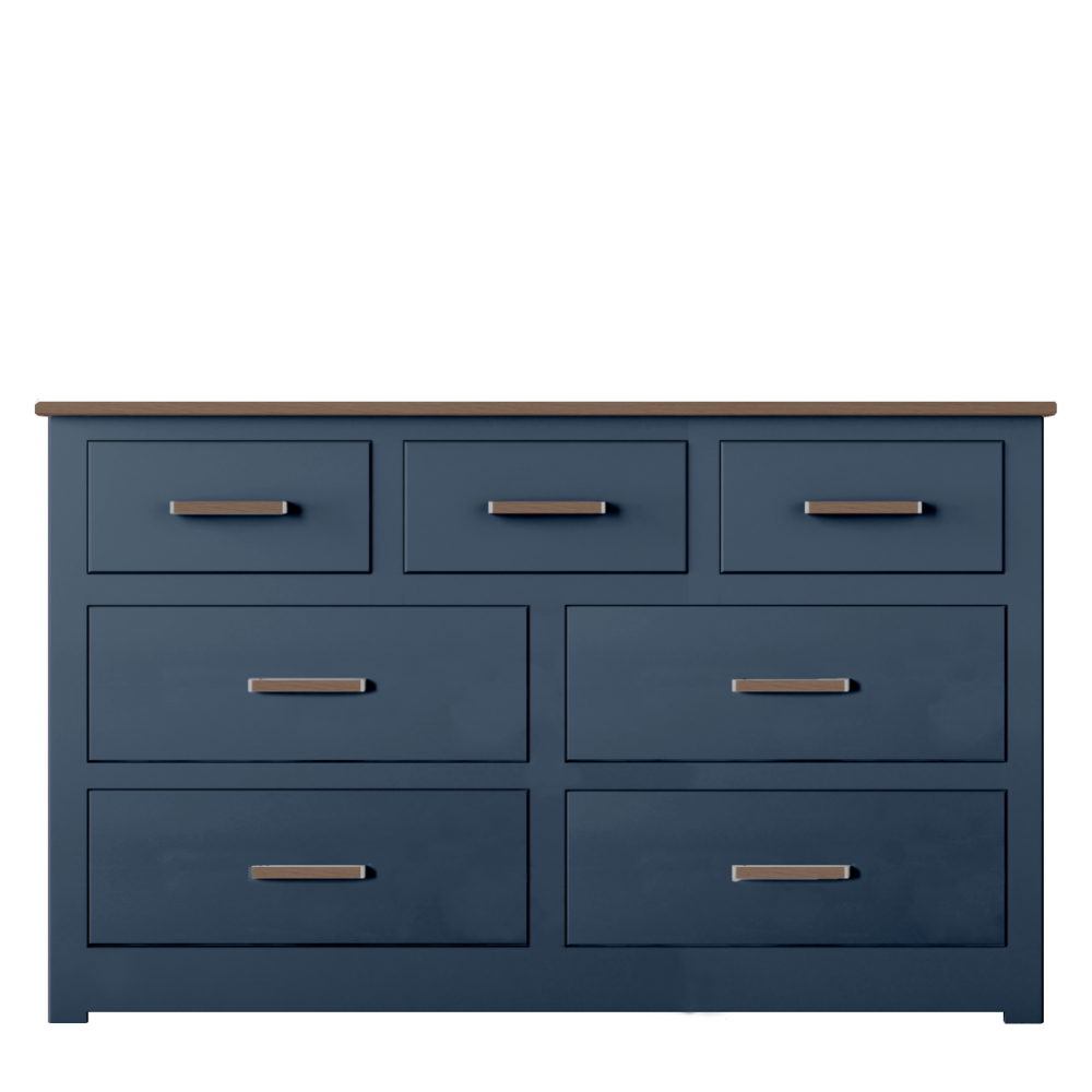 Modo Painted Small 3 Over 4 Chest of Drawers