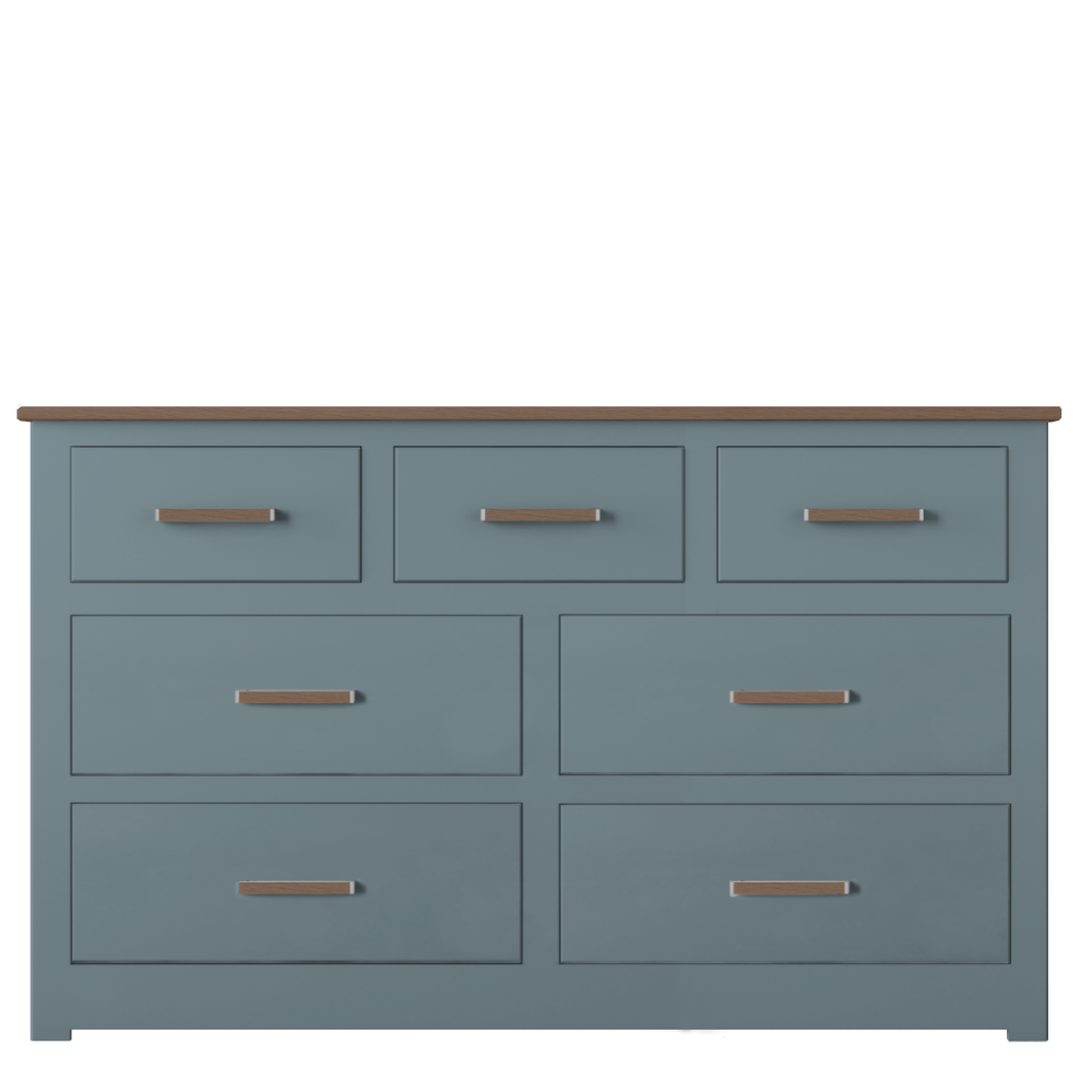 Modo Painted Small 3 Over 4 Chest of Drawers