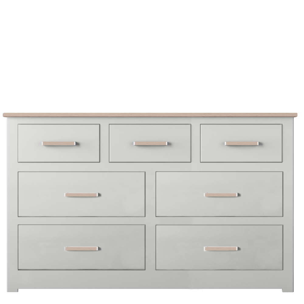 Modo Painted Small 3 Over 4 Chest of Drawers