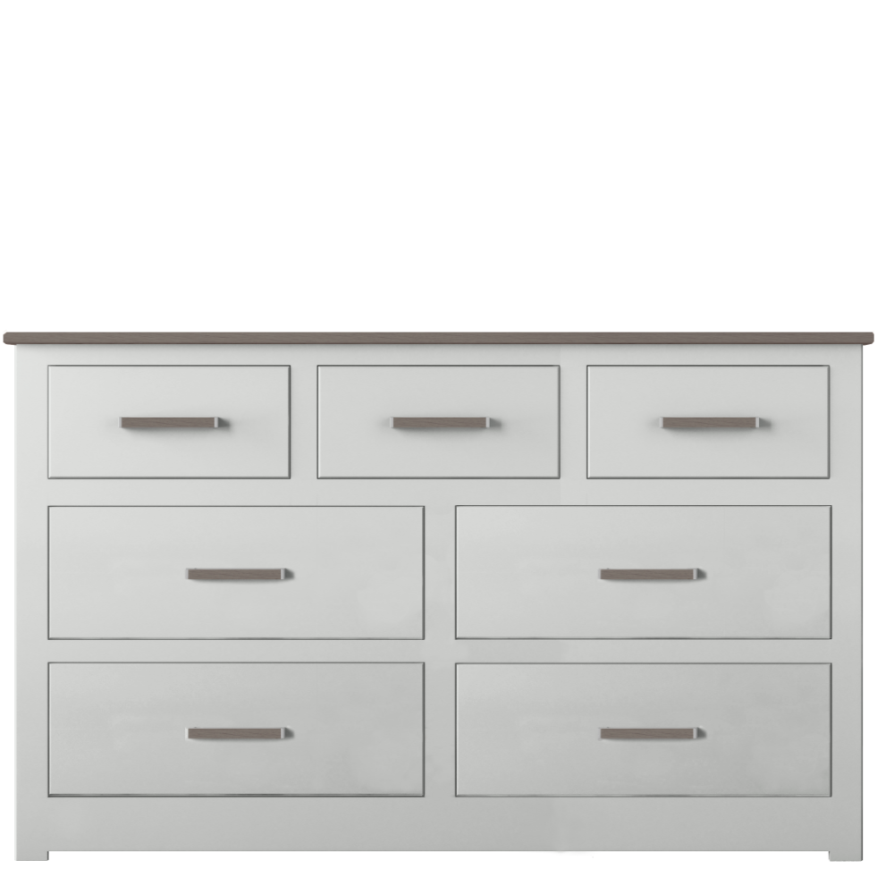 Modo Painted Small 3 Over 4 Chest of Drawers