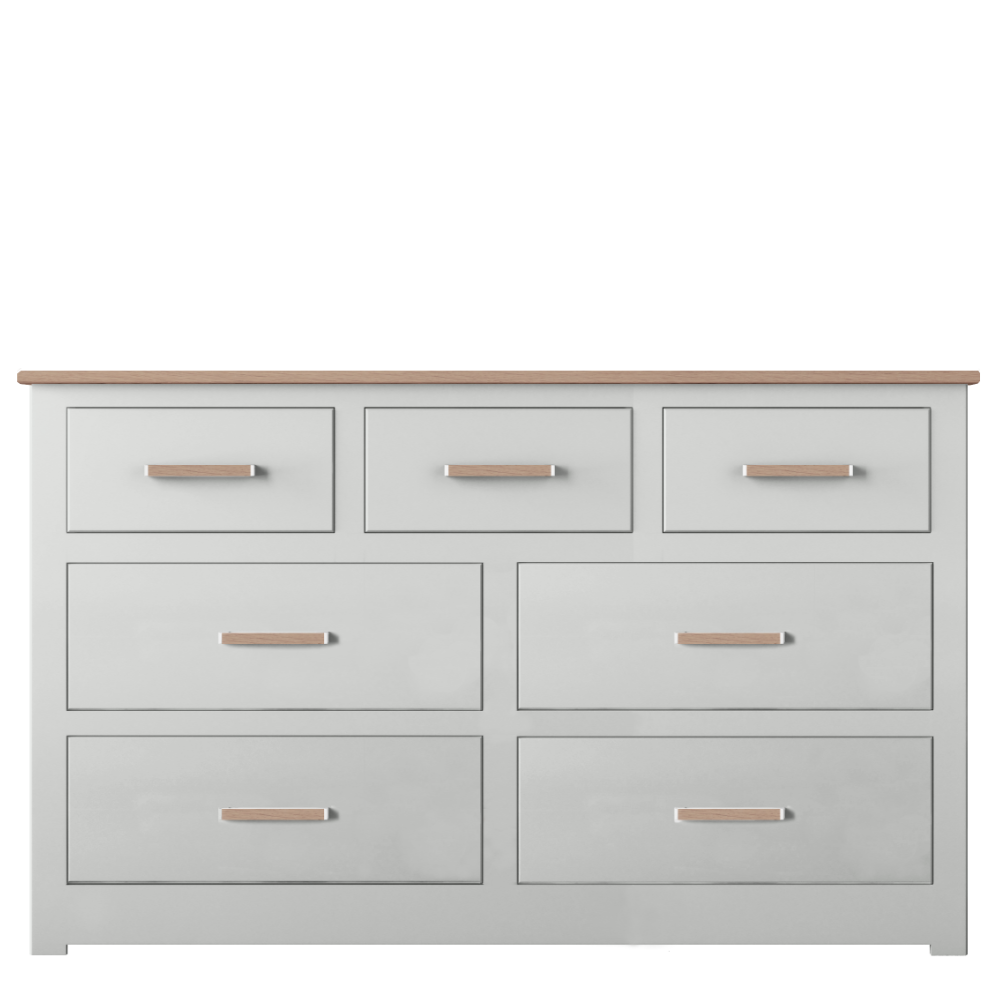 Modo Painted Small 3 Over 4 Chest of Drawers