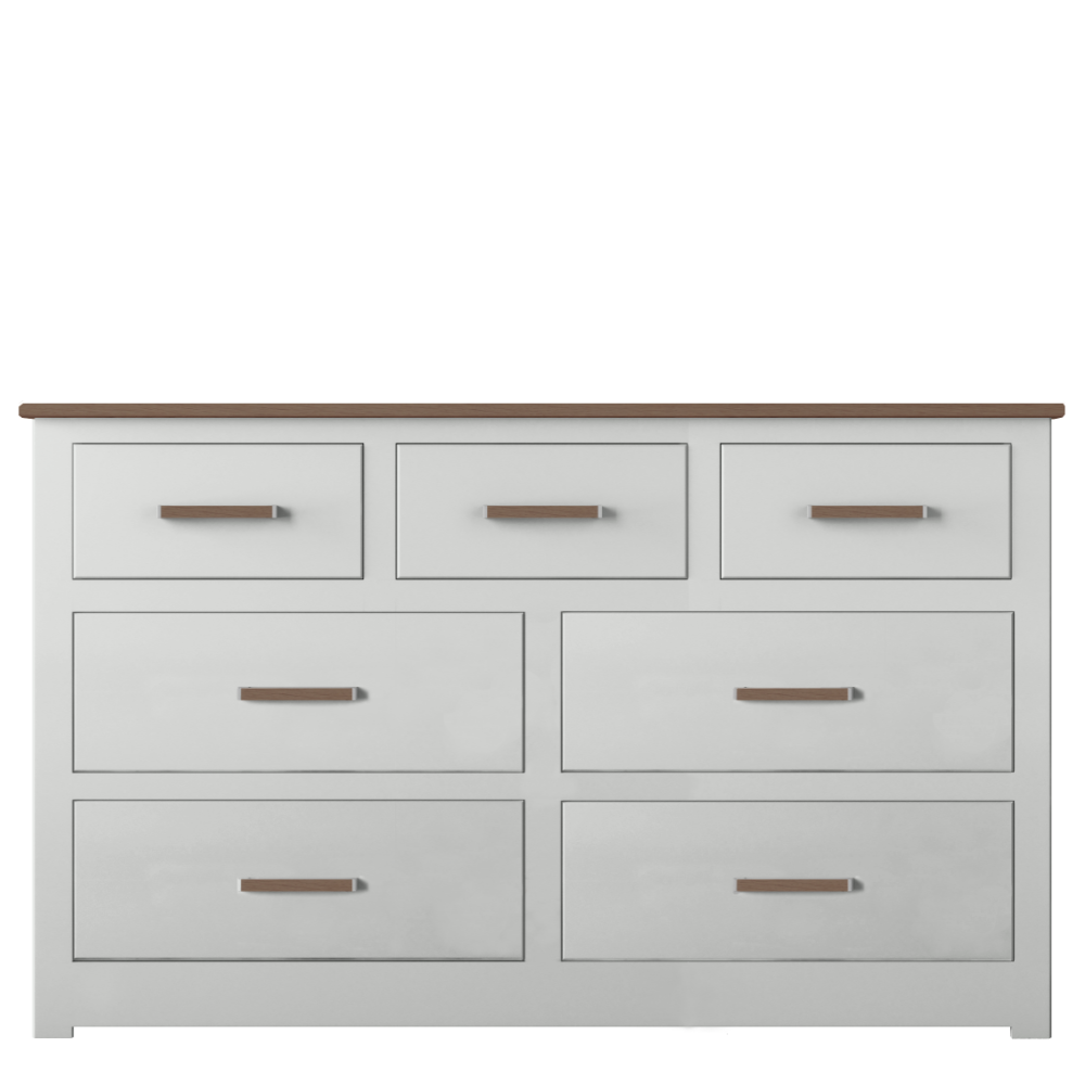 Modo Painted Small 3 Over 4 Chest of Drawers