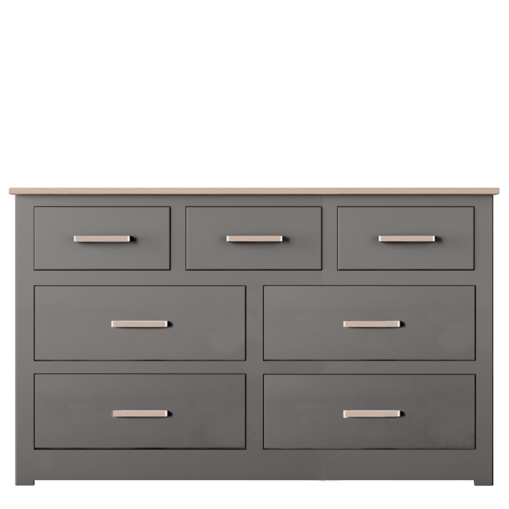 Modo Painted Small 3 Over 4 Chest of Drawers