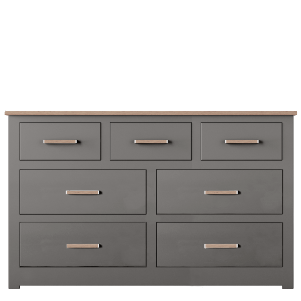 Modo Painted Small 3 Over 4 Chest of Drawers